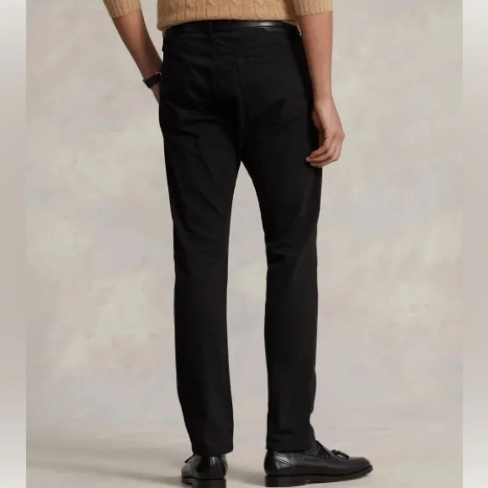 Polo Ralph Lauren Men’s The Varick Slim Straight Black Jeans, Size 33x30